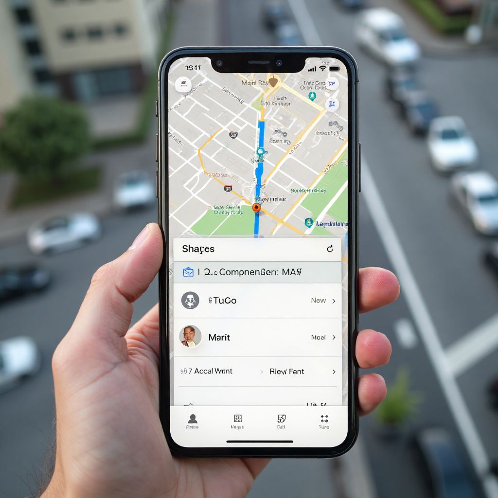 Mobile app user interface