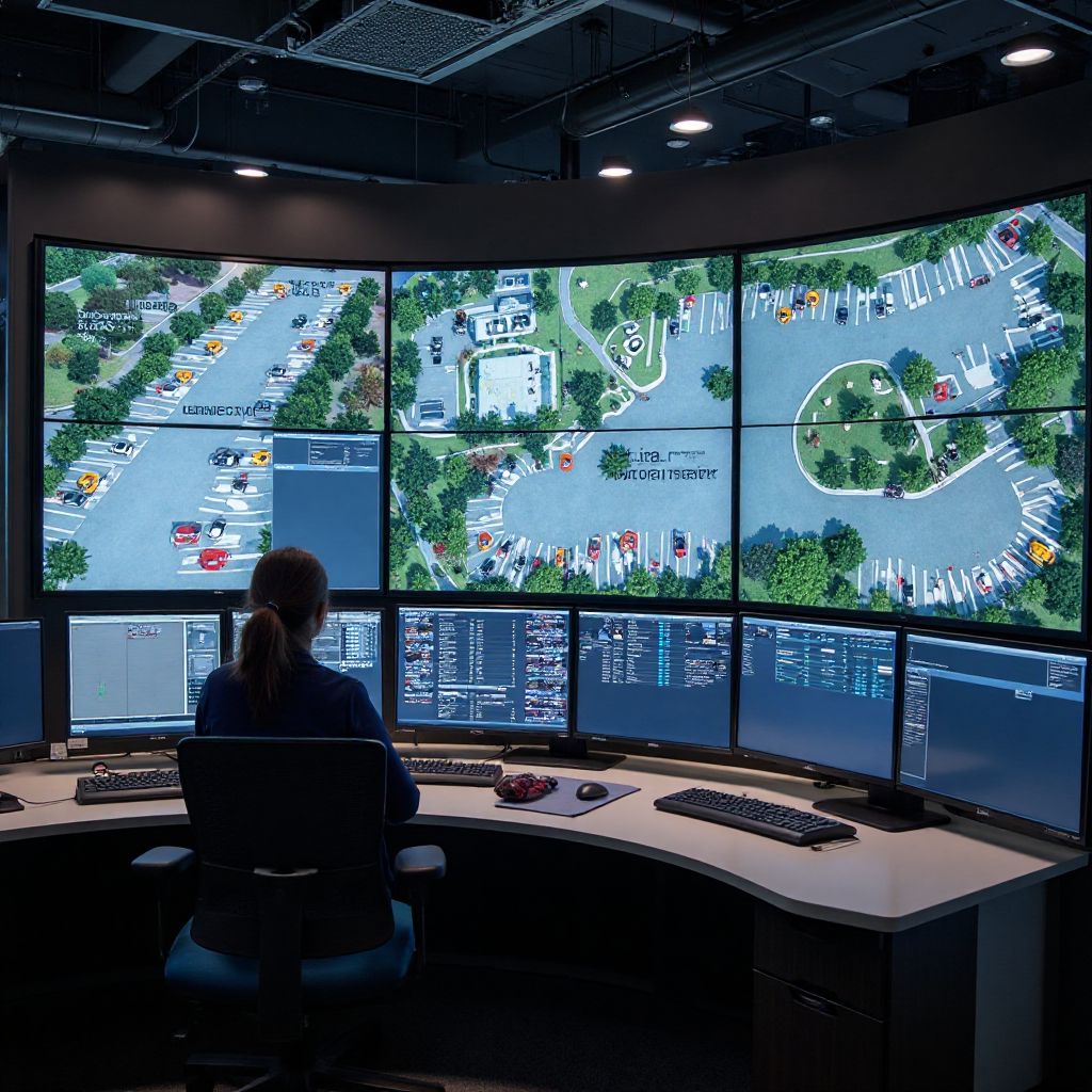 Control center monitoring